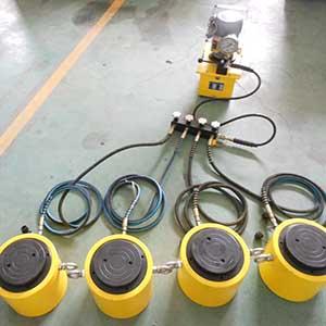 Custom 200-Ton Jack System for Construction Contractor