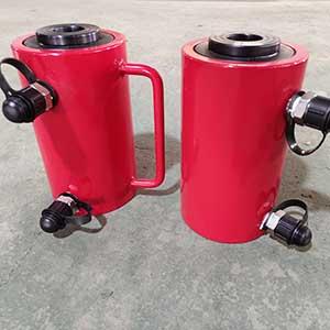Custom Double Acting Hollow Plunger Cylinder for Specialized Lifting Stroke