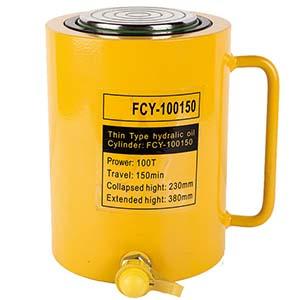 FCY-100150 hydraulic cylinder single acting 100 ton 150mm stroke