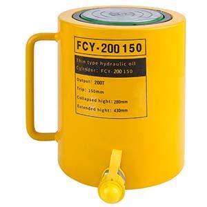 FCY-200150 hydraulic cylinder single acting 200 ton 150mm stroke