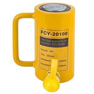 FCY-20100 hydraulic cylinder single acting 20 ton 100mm stroke