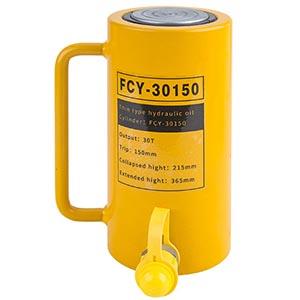 FCY-30150 hydraulic cylinder single acting 30 ton 150mm stroke